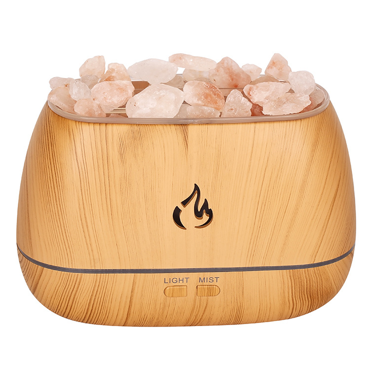 Flaming Aromatherapy Humidifier – Colorful Mist Diffuser for Relaxation and Air Purification